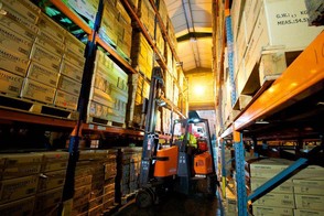 Kenleys inside warehouse